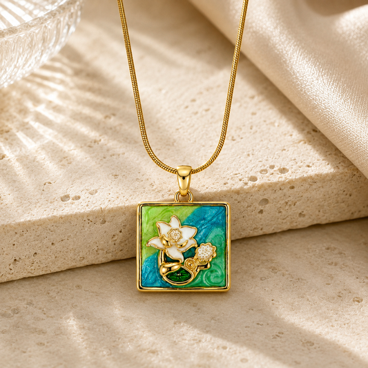 French Raisen Art Pendant