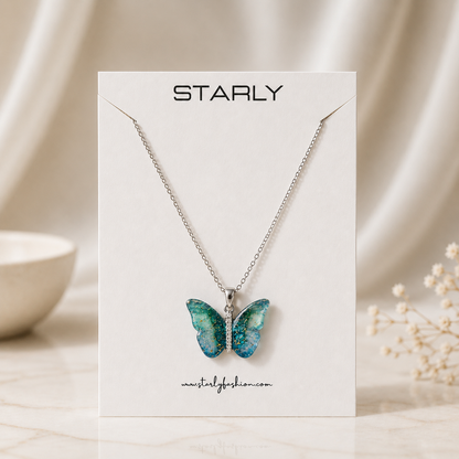 Aurora CrystalFly Necklace