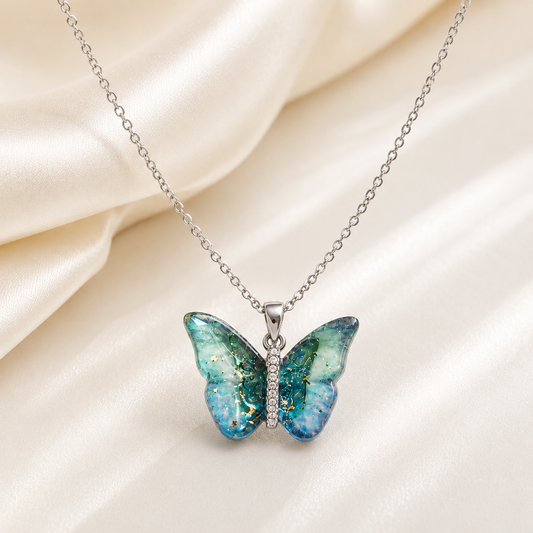 Aurora CrystalFly Necklace
