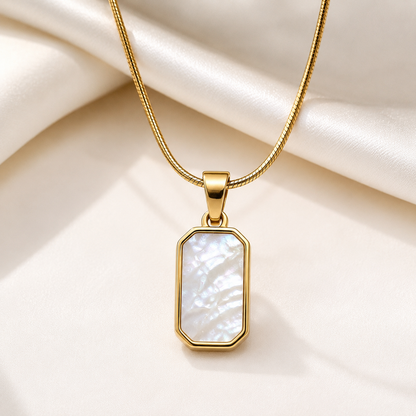 Romero Crystal White Necklace