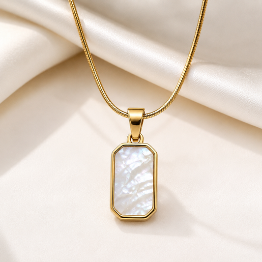 Romero Crystal White Necklace
