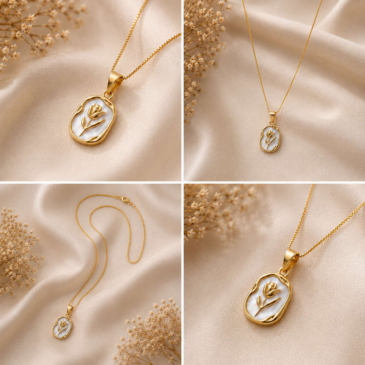 GolRose Raisen art Pendant