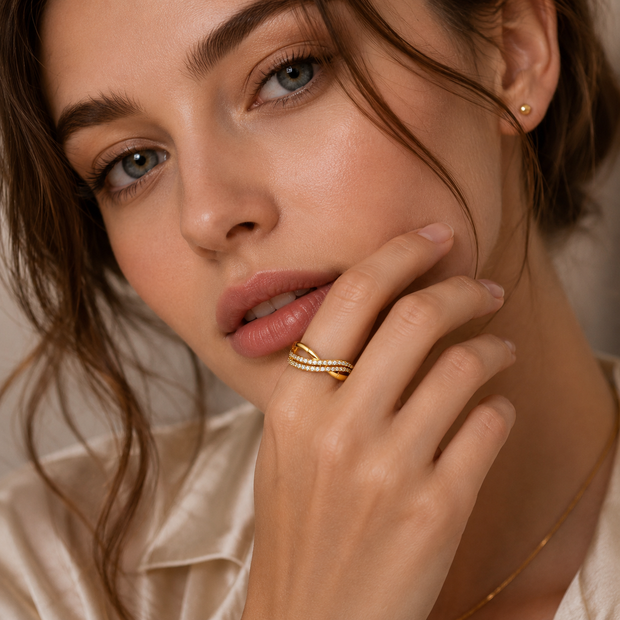 Eclisse Infinity Ring