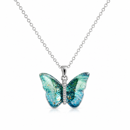 Aurora CrystalFly Necklace