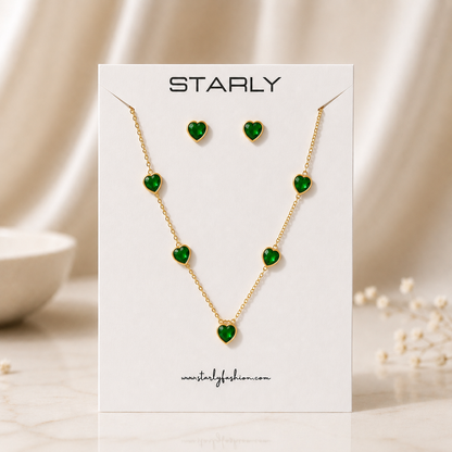 Luna Emerald Necklace