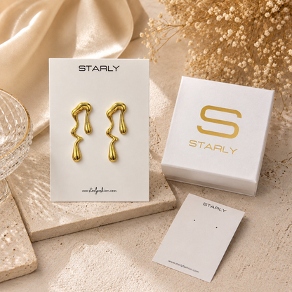Ava Droops Earring