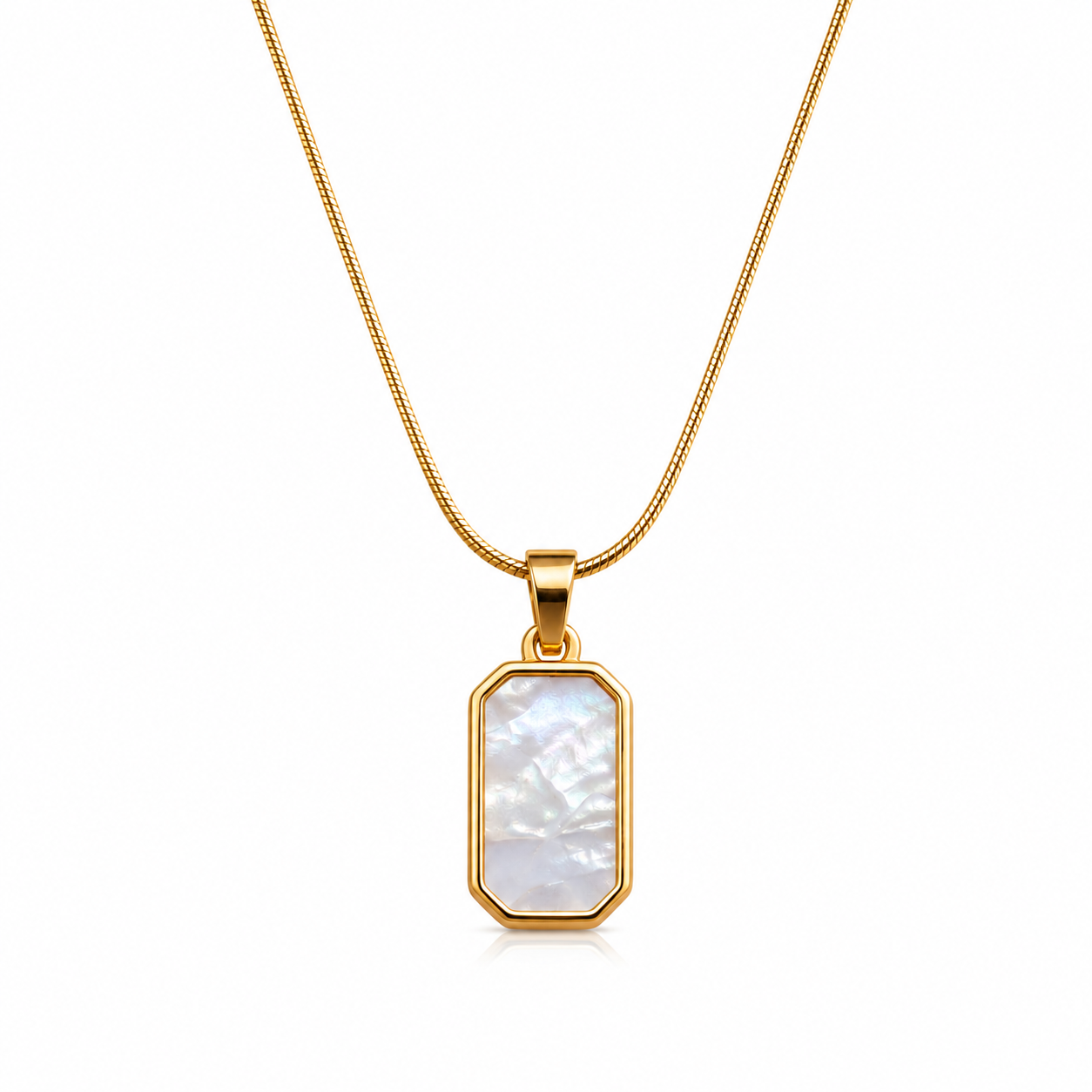 Romero Crystal White Necklace