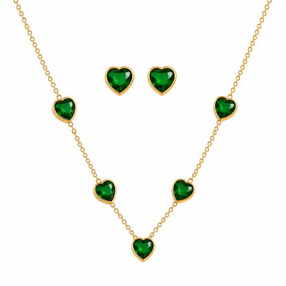 Luna Emerald Necklace