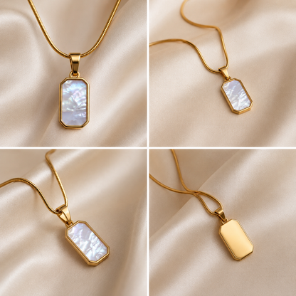 Romero Crystal White Necklace